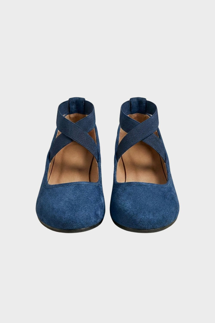 Damen Ballerinas | Kreuzriemen