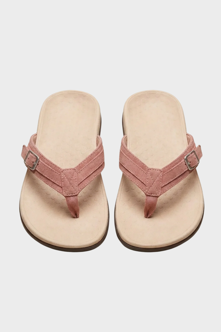 Damen Zehentrenner Sommer | Fußbett