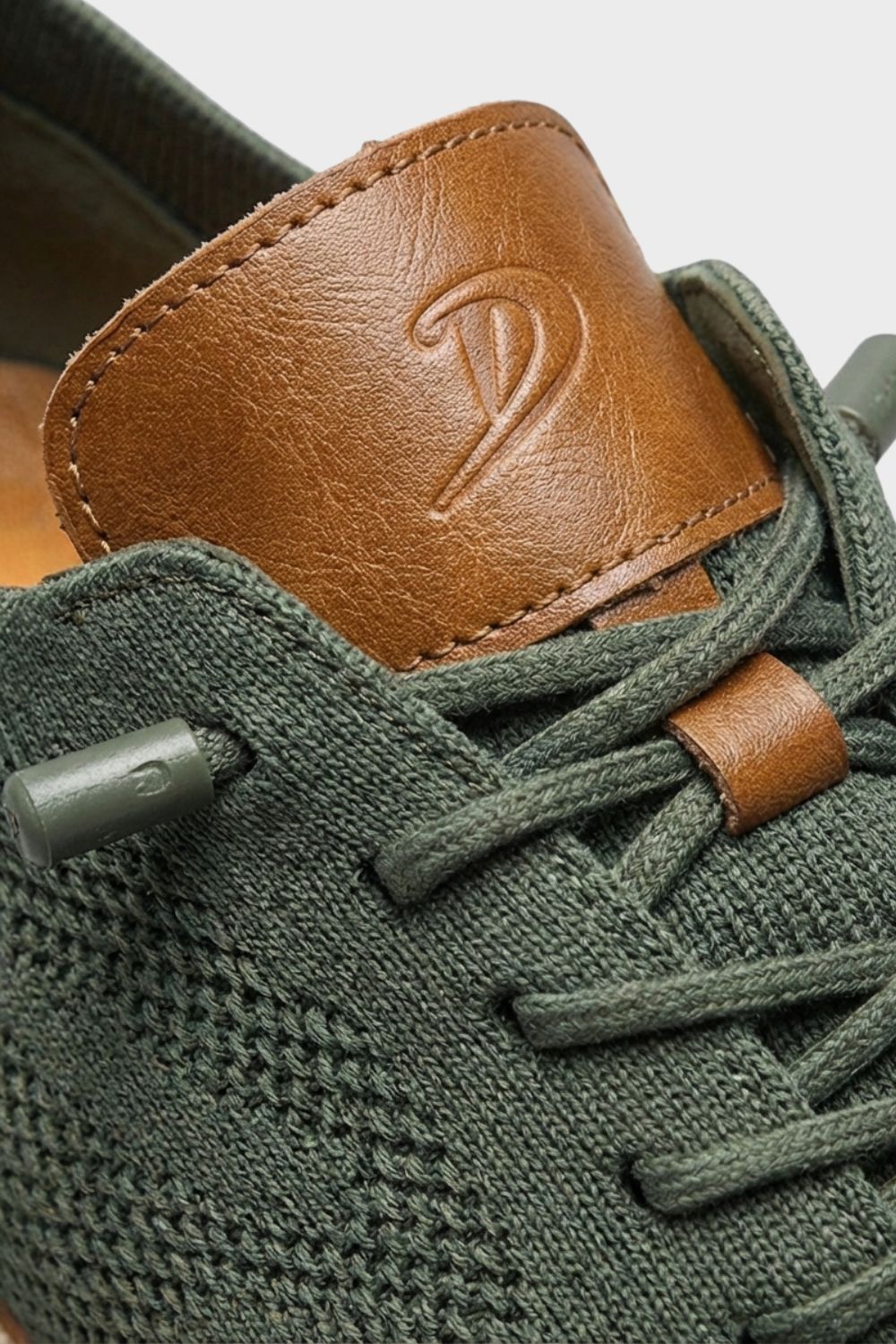Sneaker Herren mit Schnürung und Strickoptik