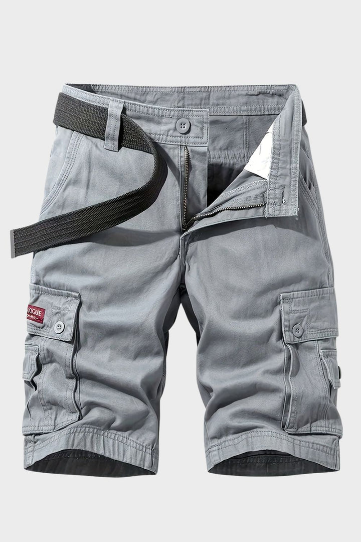 Cargo Shorts Herren kurze Hose mit Taschen und Gürtel – Model 2