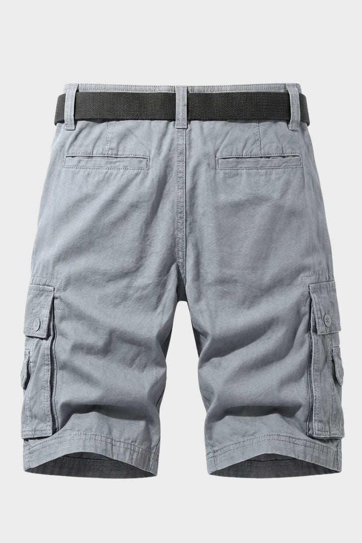 Cargo Shorts Herren kurze Hose mit Taschen und Gürtel – Model 2