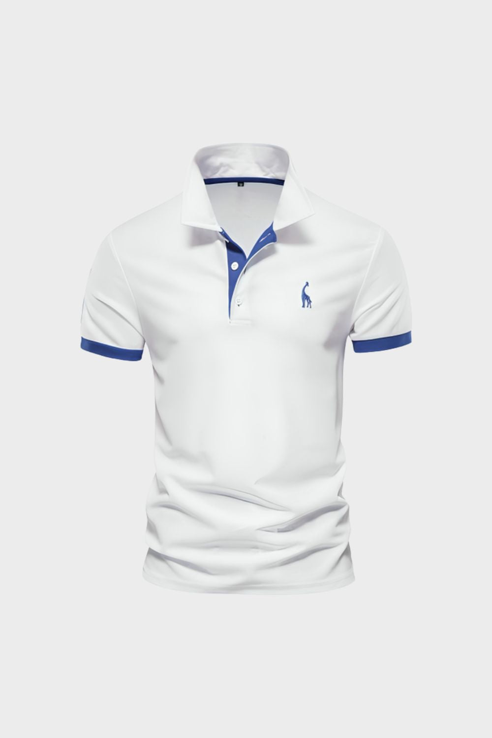 Poloshirt Herren Kurzarm mit Kontrastkragen