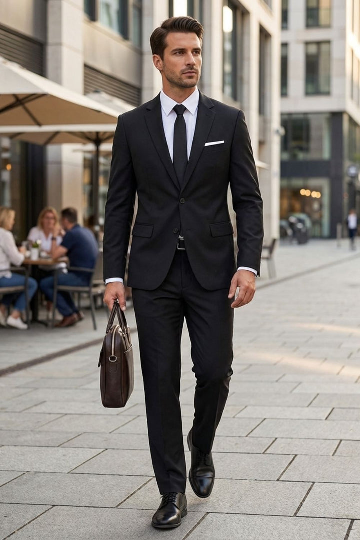 Herren Anzüge &amp; Business-Sets – Eleganter Zweiteiler mit modernem Schnitt