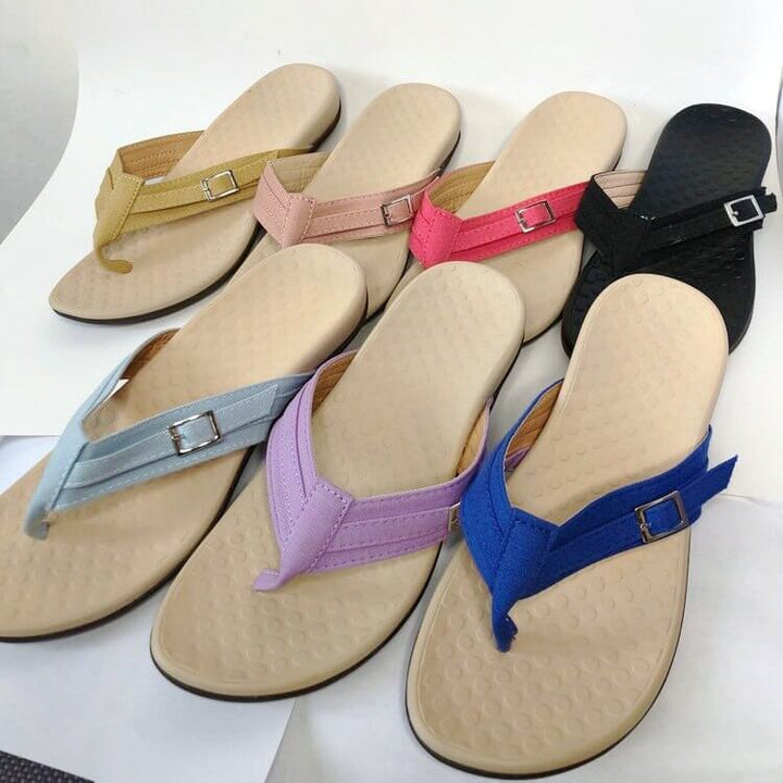 Damen Sommer-Zehentrenner – Variante in Dunkelblau